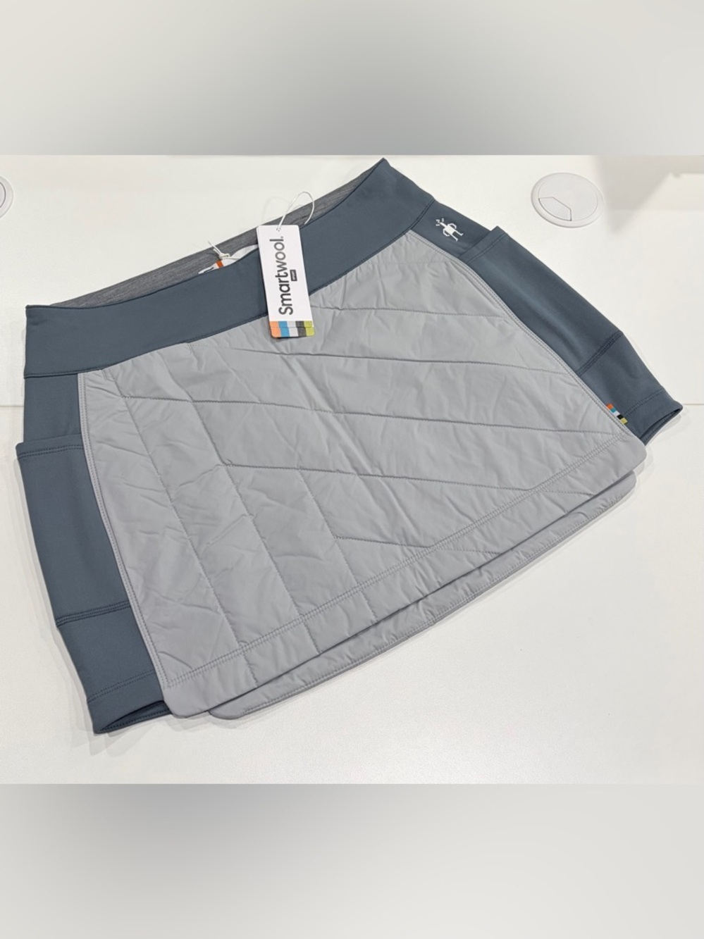 SmartWool Women's Small Smartloft Skirt Insulated Storm Gray NWT Cold Weather